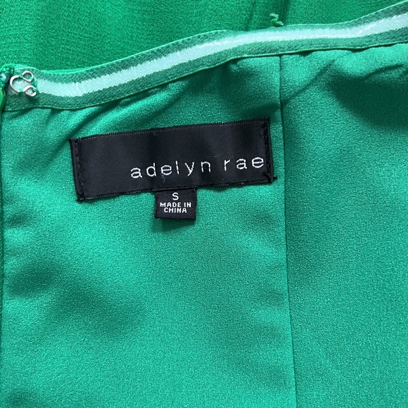 2009 Strapless Mini Sheath Adelyn Rae Dress Womens S 4 6 Vintage Y2K Green - Picture 13 of 14